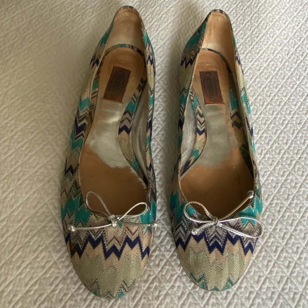 Missoni multi-Blue ballet flats - size 40